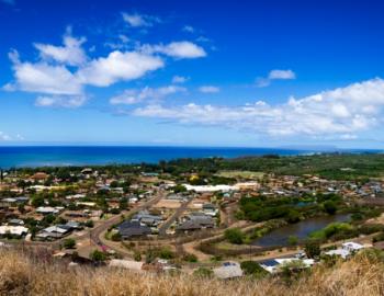 Aerial View of Hanapepe