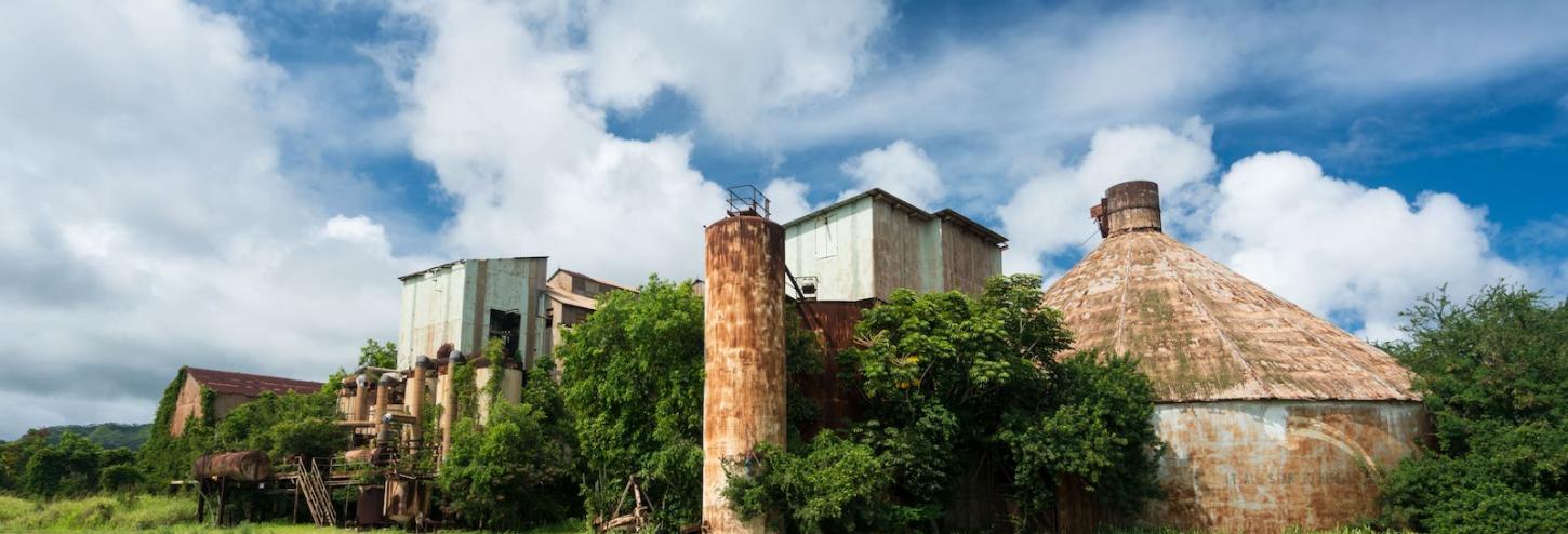 Old Sugar Mill at Koloa Town Kauai