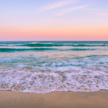 calm-beach-white-pastel-colors