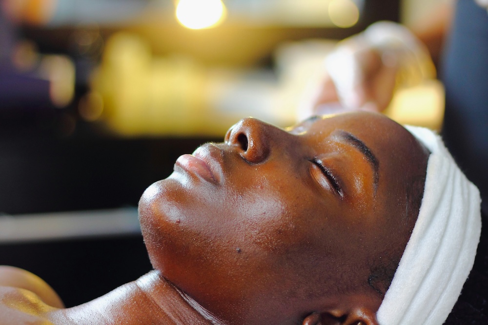 Woman at spa